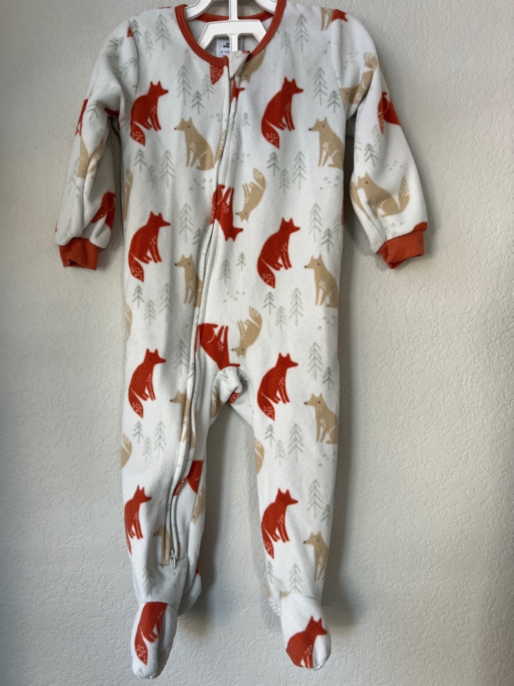Gerber 🦊 Fleece footed onesie